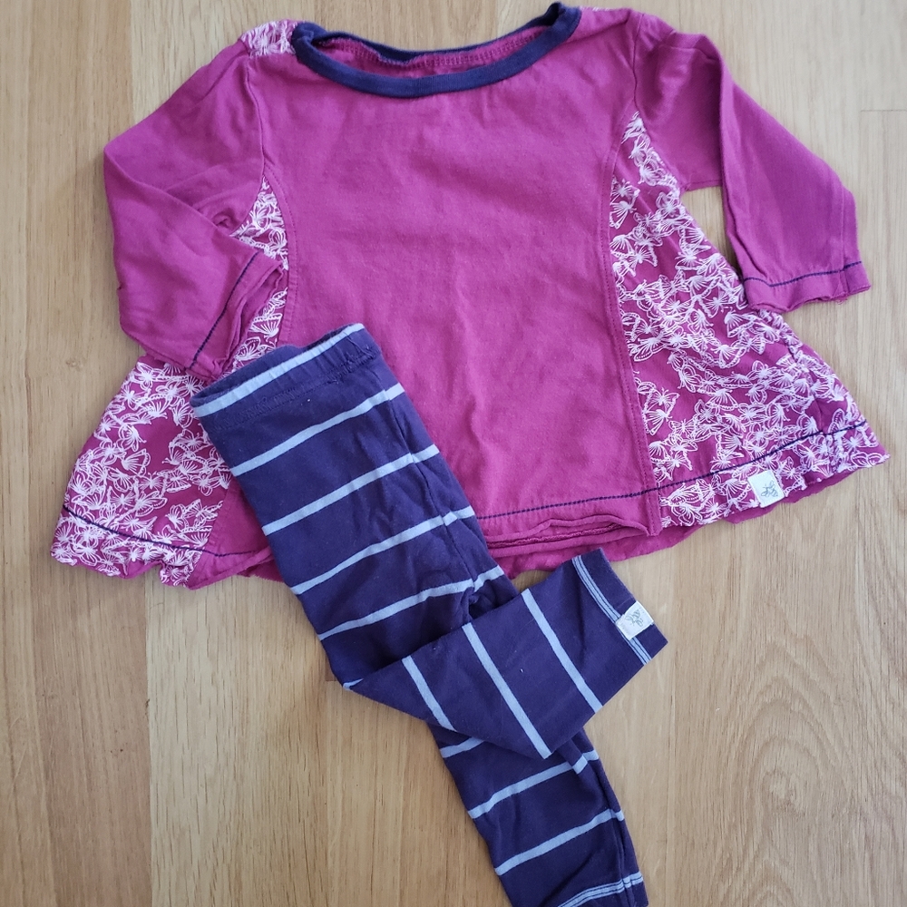 Burts Bee's Baby Outfit size 6-9 months
